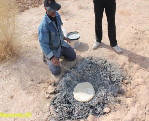 طرز تهیه نان کماج